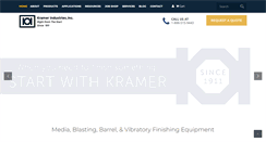 Desktop Screenshot of kramerindustriesonline.com